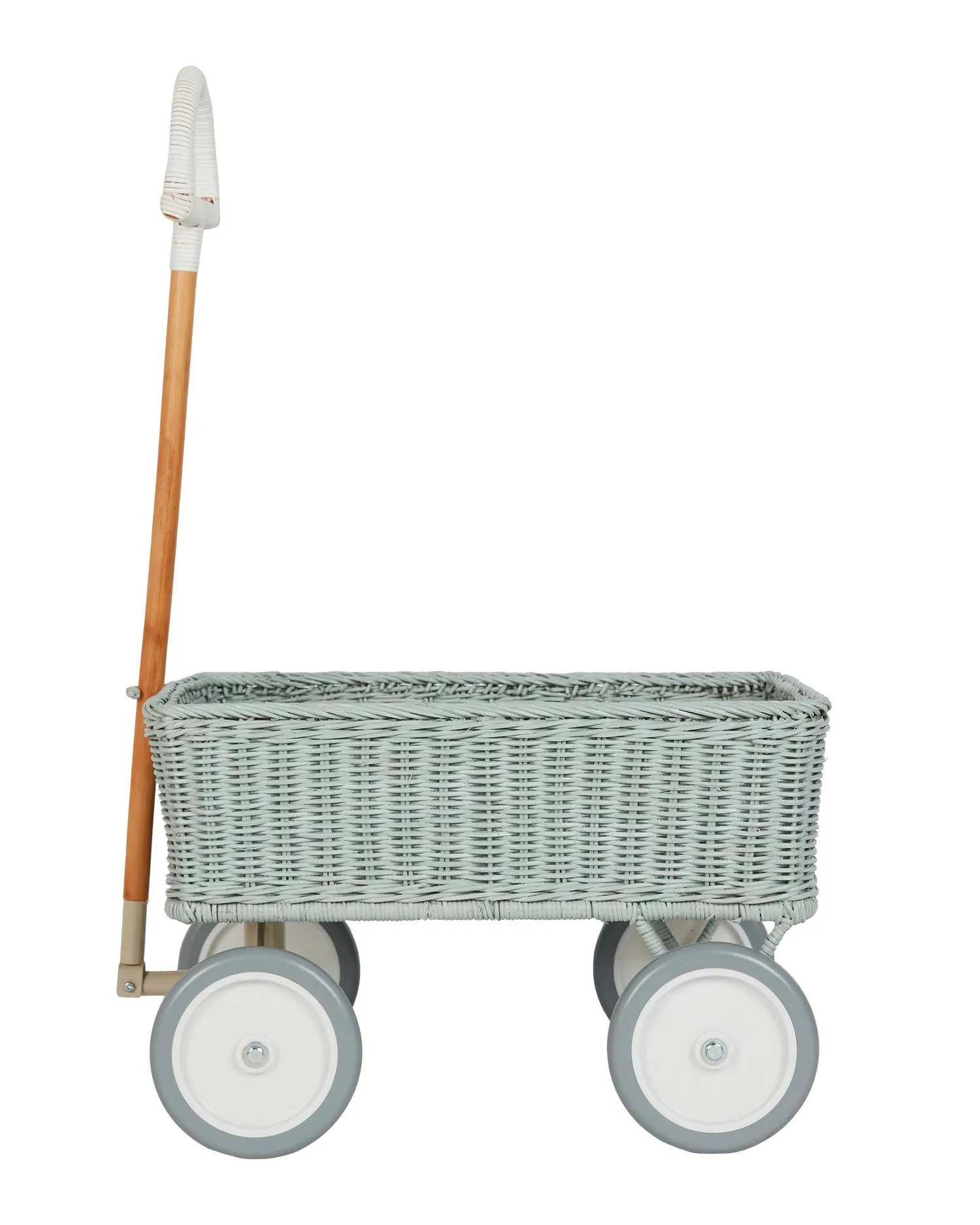 Rattan Wonder Wagon - Vintage Blue