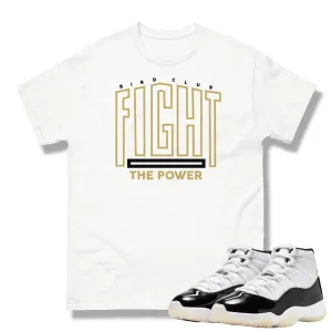 Retro 11 "Gratitude" Fight the Power Shirt