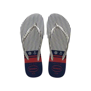Slim Nautical Flip Flops