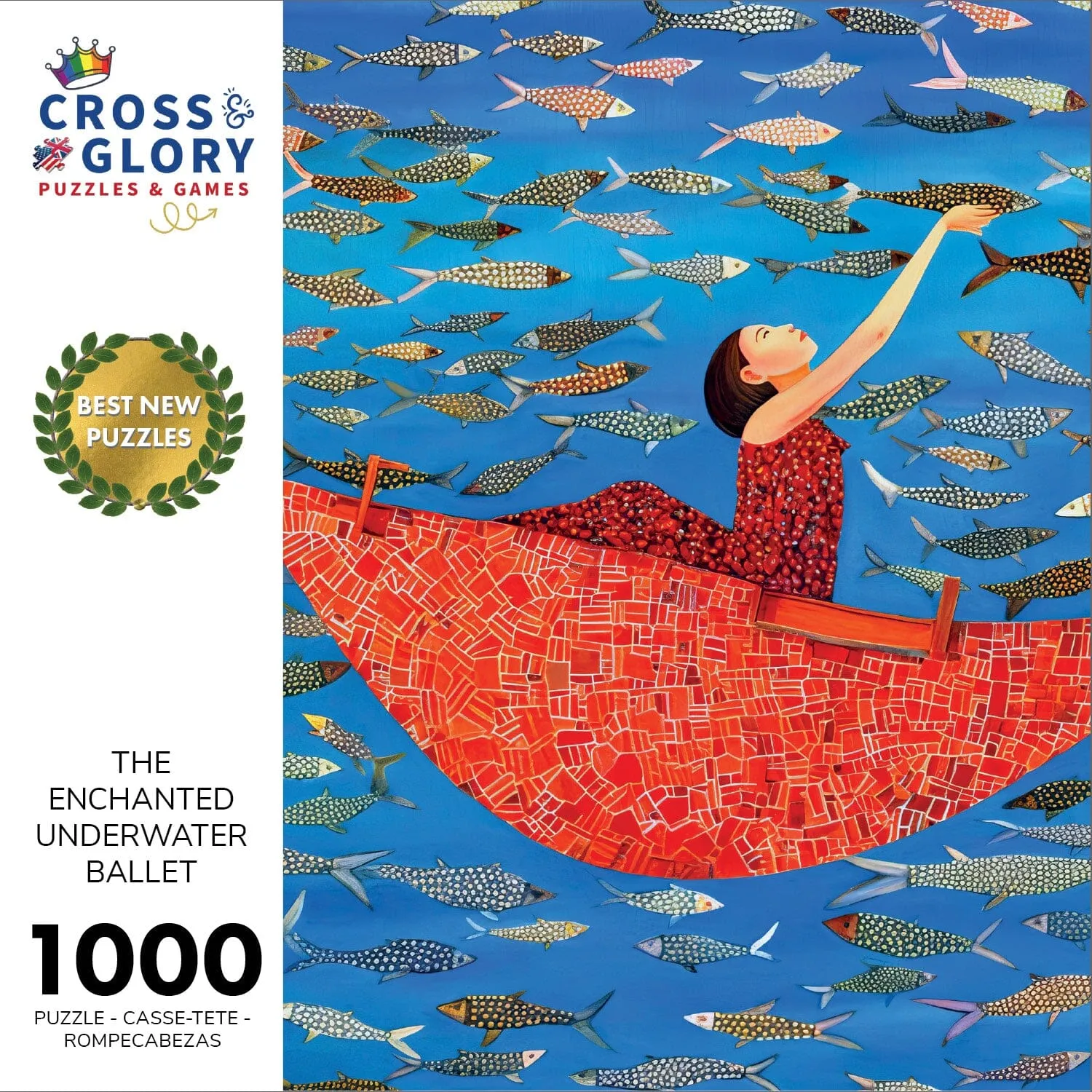 The Enchanted Underwater Ballet - 1000 Piece Jigsaw Puzzle