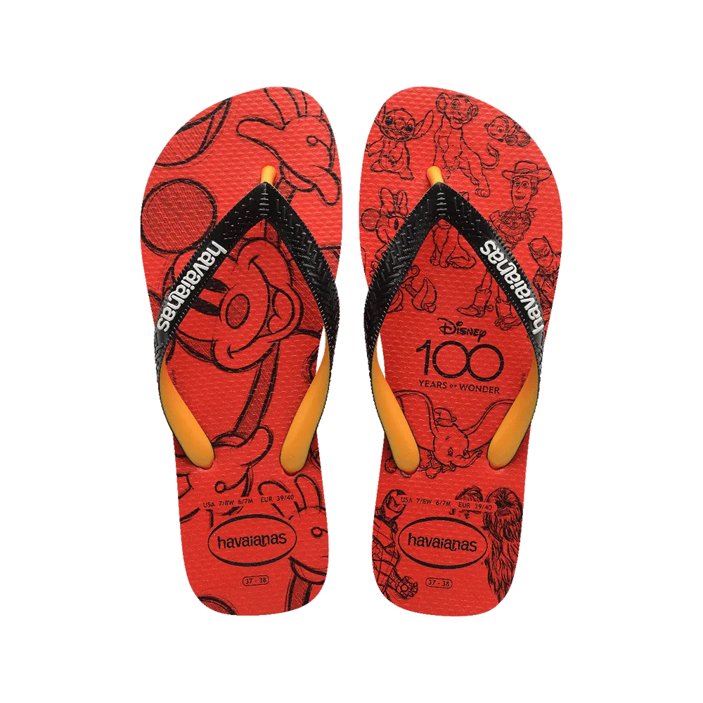 Top Disney Present Flip Flops