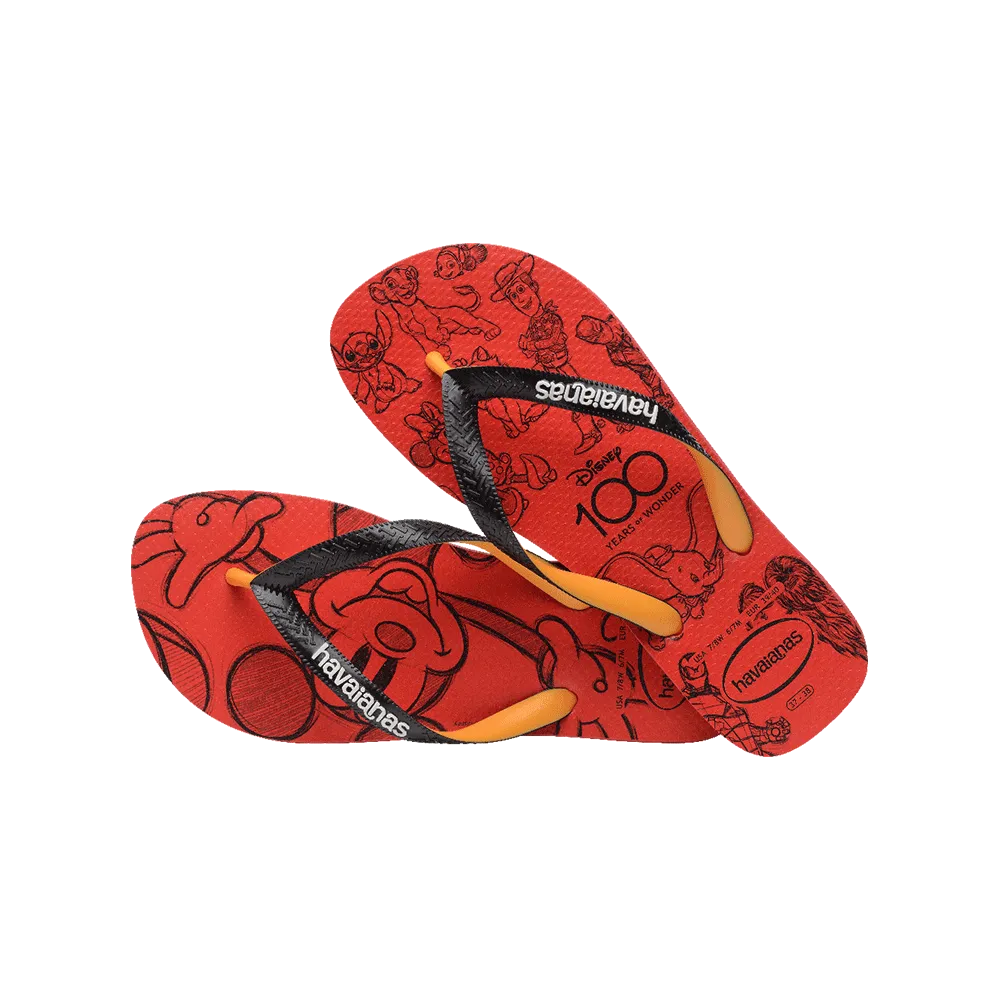 Top Disney Present Flip Flops