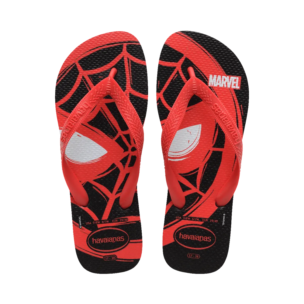 Top Marvel Logomania Flip Flops