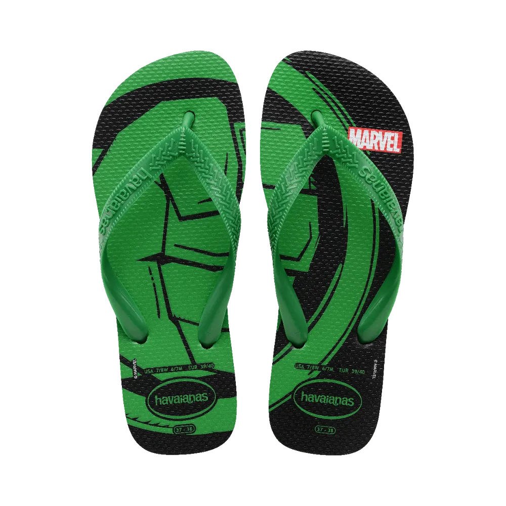 Top Marvel Logomania Flip Flops