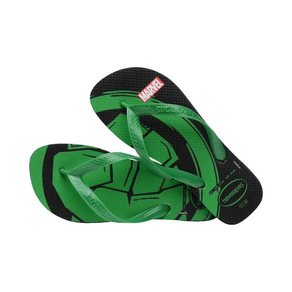 Top Marvel Logomania Flip Flops