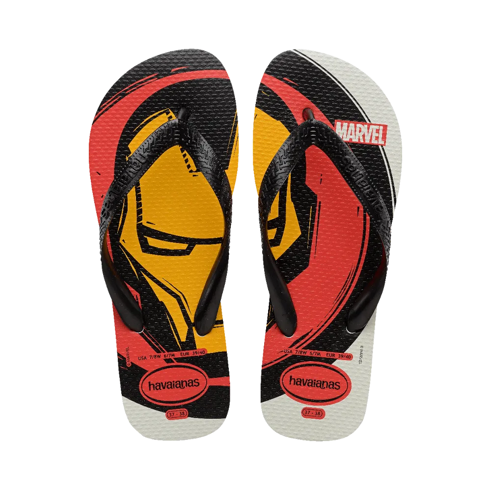 Top Marvel Logomania Flip Flops