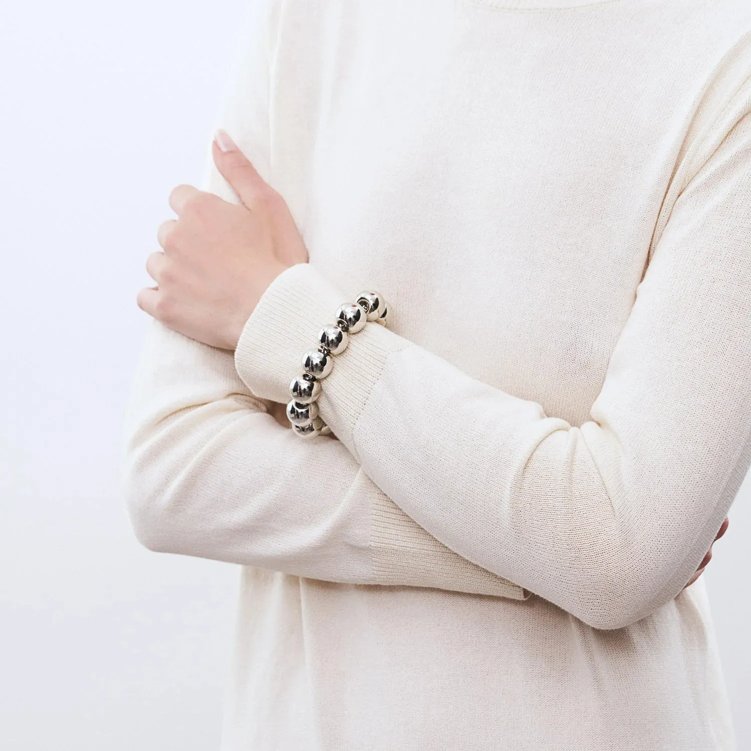 Vanessa Baroni - Beads Bracelet Silver