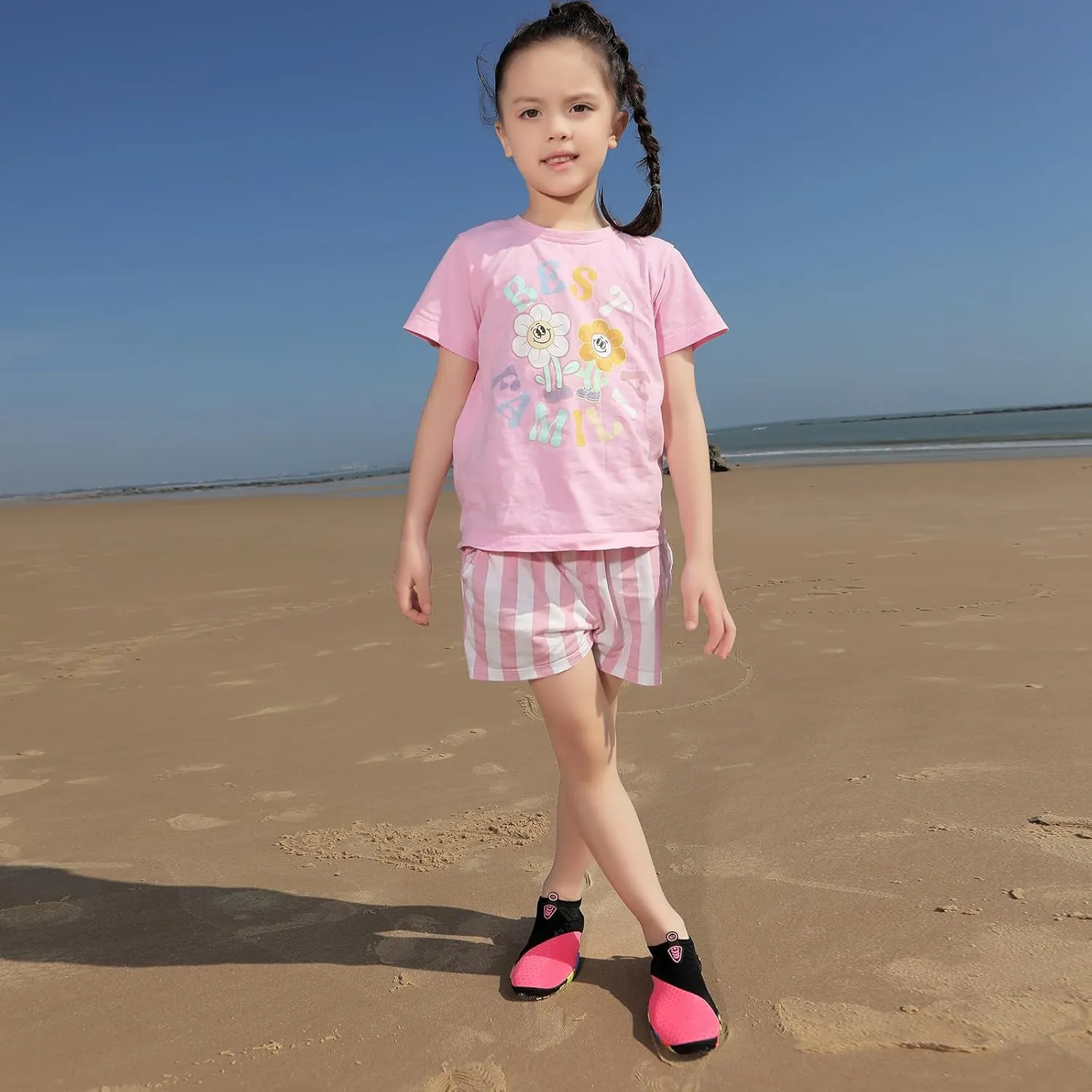 Water Shoes for Toddler Kids Boys Girls Barefoot Aqua Socks Quick-Dry Beach Swim Outdoor Sports Shoes