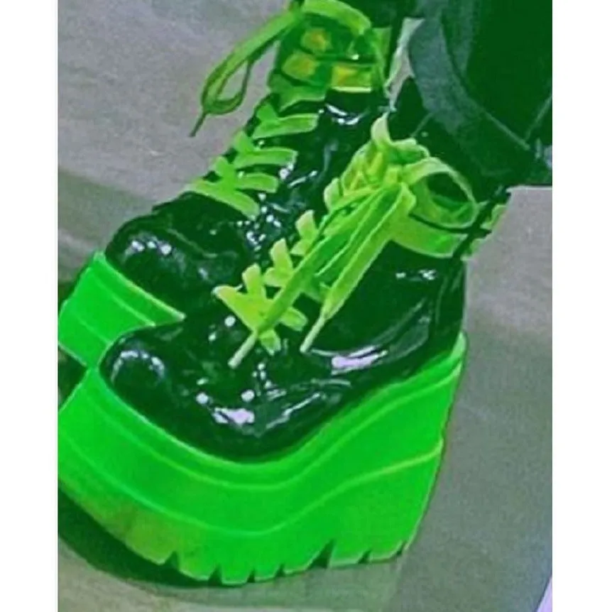Wenkouban Big Size 35-43 Brand New Women's Wedges High Heels Boots 2023 Fashion Zip High Platform Ankle Boots Women Party Goth Shoes Woman