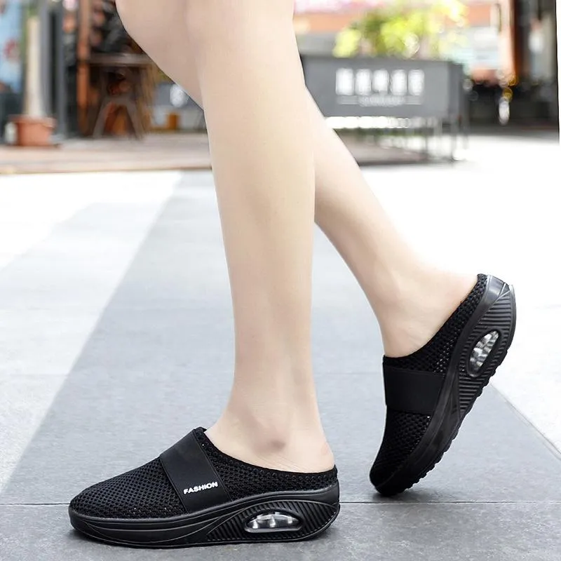 WIDE-49% OFF Air Cushion Slip-On Orthopedic Diabetic Walking Shoes