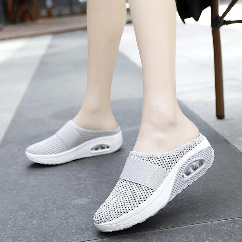 WIDE-49% OFF Air Cushion Slip-On Orthopedic Diabetic Walking Shoes