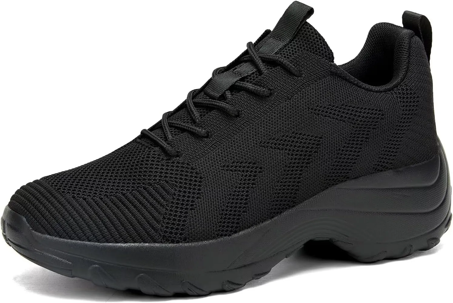 Womens Walking Shoes Arch Support Non Slip Work Lace up Sneakers Breathable Lightweight Comfort Wedge Platform