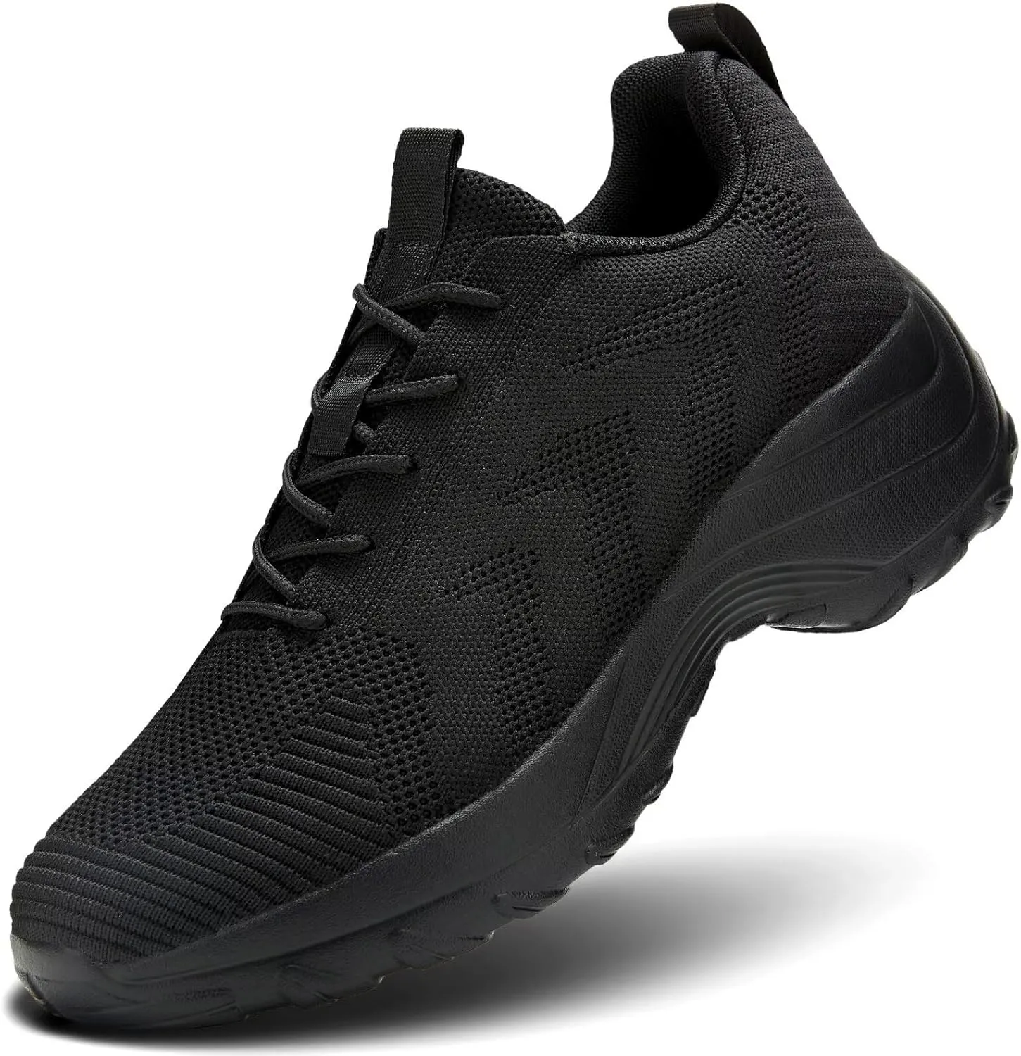 Womens Walking Shoes Arch Support Non Slip Work Lace up Sneakers Breathable Lightweight Comfort Wedge Platform